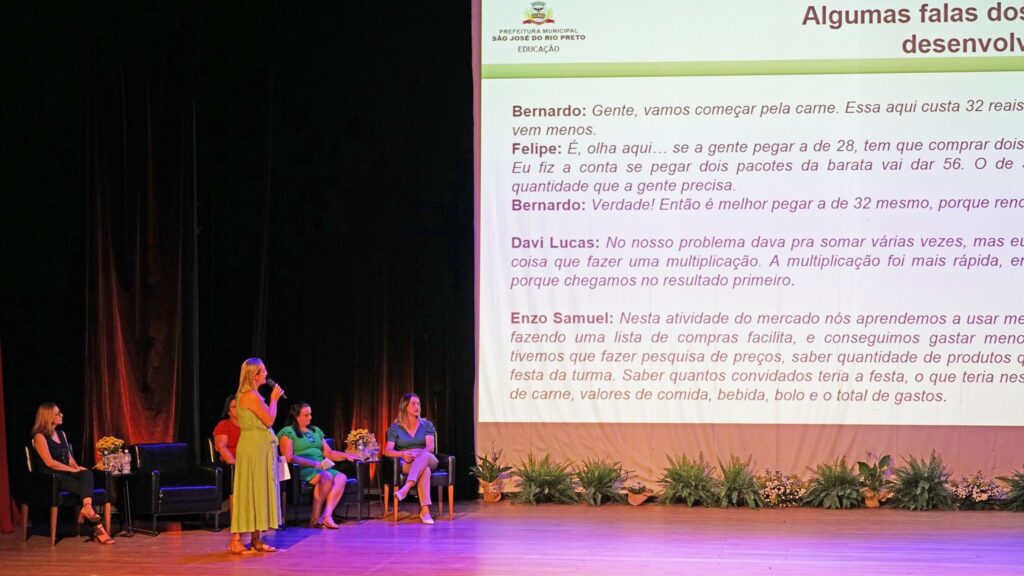Educação reúne profissionais em jornada de práticas escolares