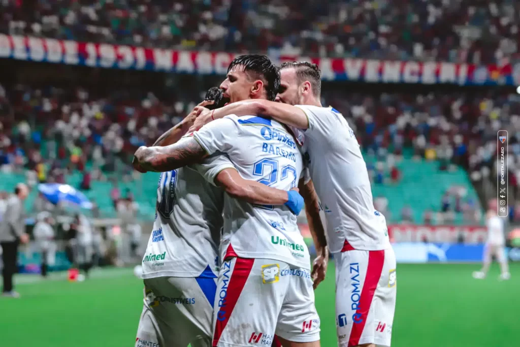 Fortaleza vence o Bahia por 3 a 2 e quebra tabu em Salvador