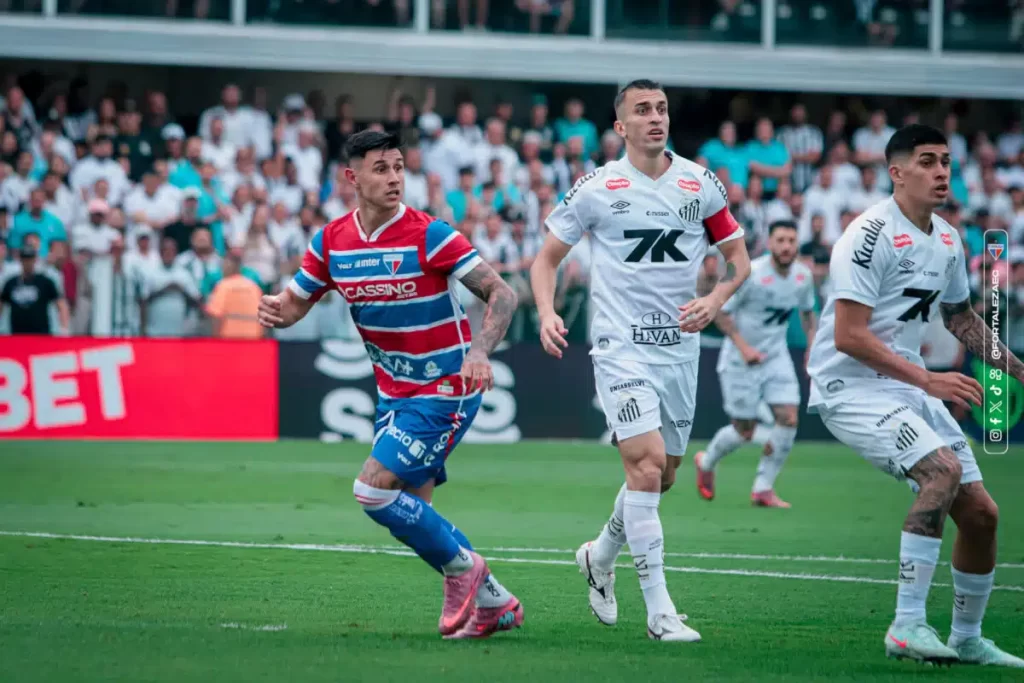 Fortaleza empata com o Santos na Vila Belmiro e segue na luta contra o rebaixamento