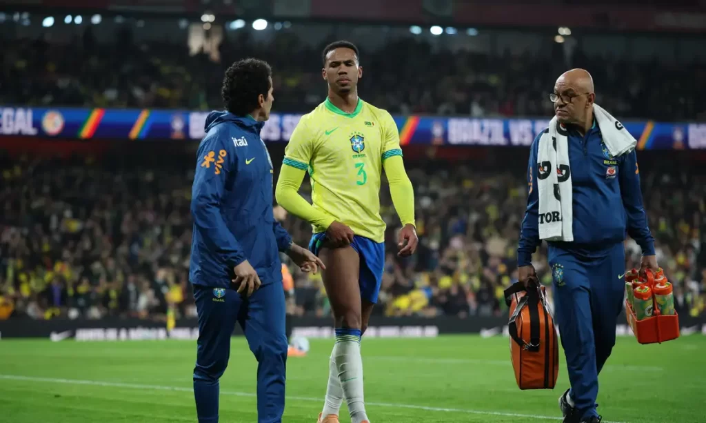 Gabriel Magalhães é cortado da seleção após lesão muscular