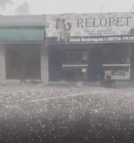 PM lança campanha de doações após chuva de granizo em Palmeira D’Oeste