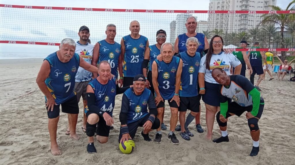 Equipe 67+ masculina de Rio Preto vence o Interpraias e conquista tricampeonato