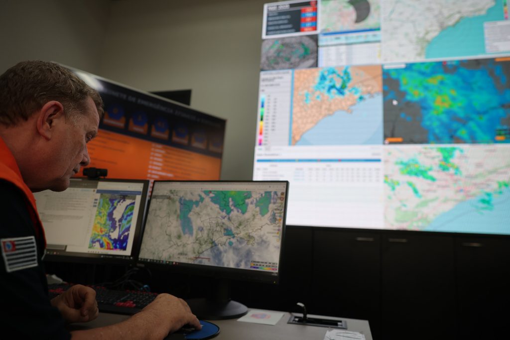 Região de Rio Preto entra em alerta para chuva e rajadas de vento