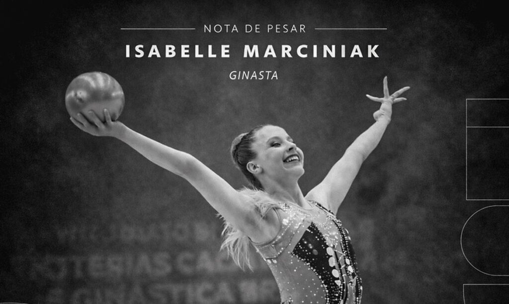 Campeã brasileira de ginástica morre aos 18 anos