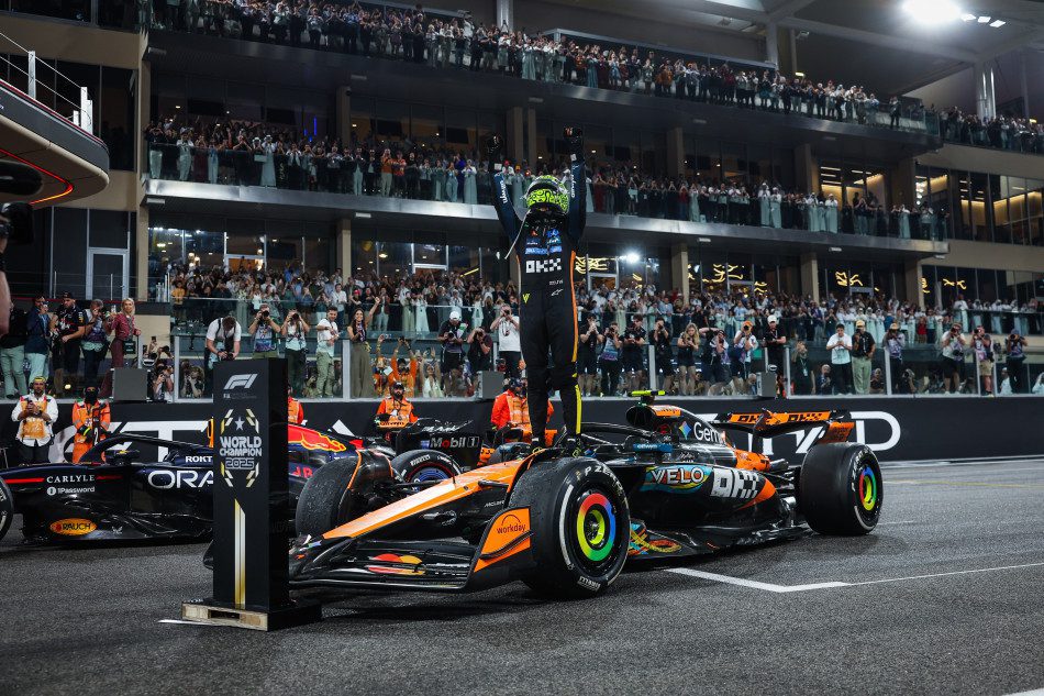 Norris conquista título mundial de Fórmula 1