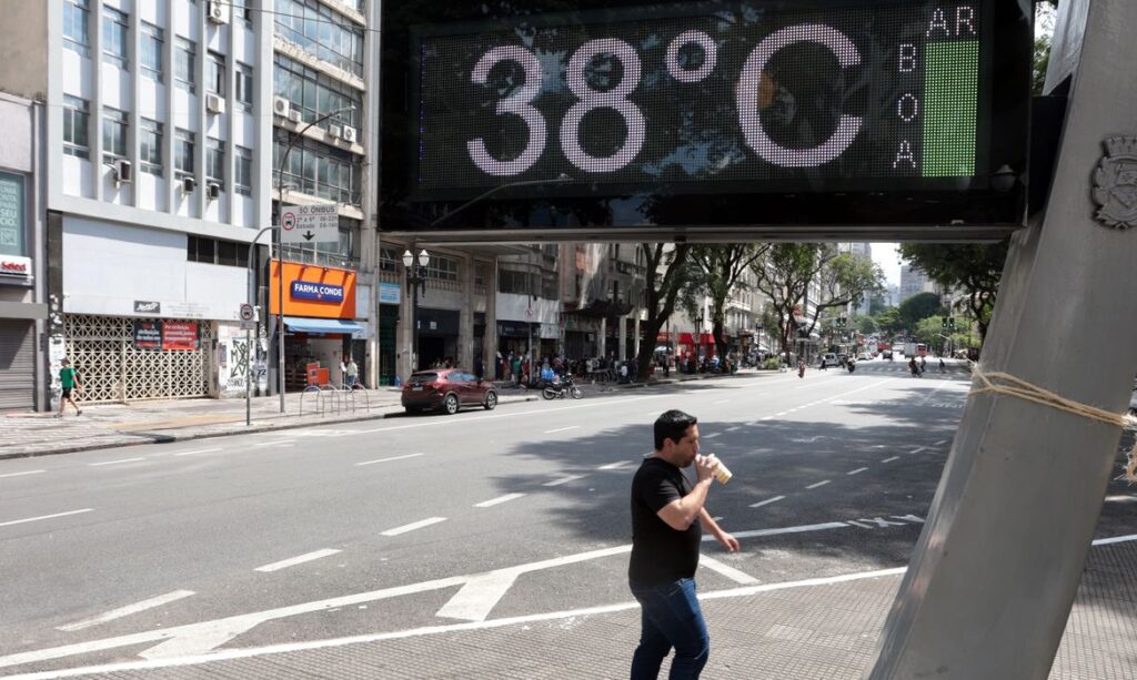 São Paulo registra 37,2°C e bate recorde histórico em dezembro