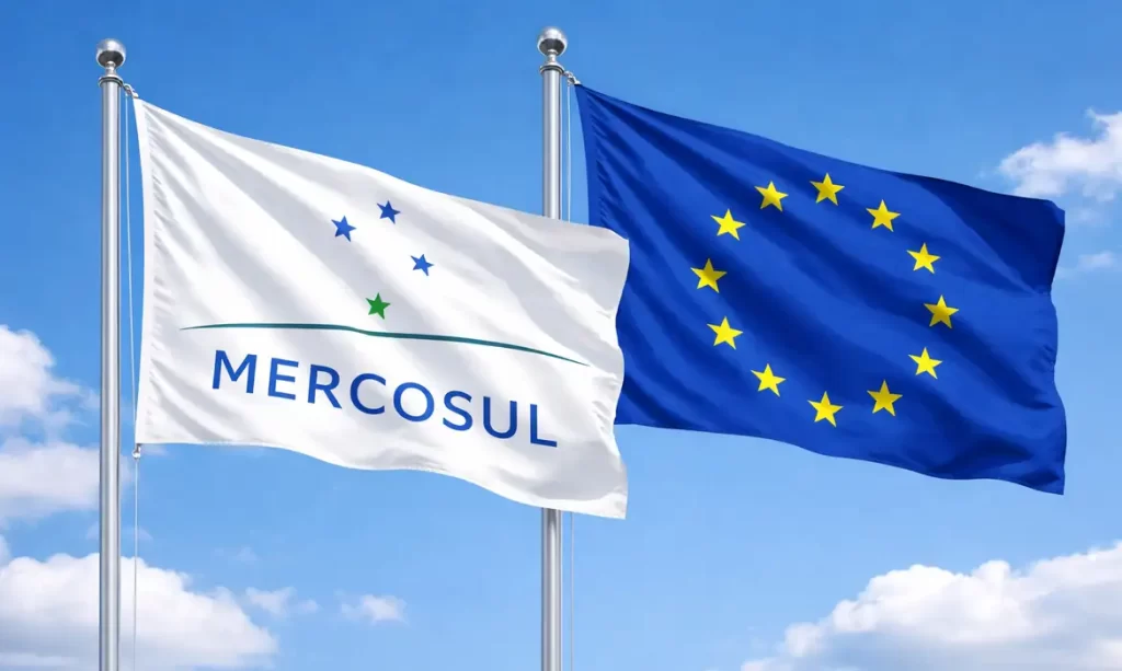 Acordo Mercosul–União Europeia pode impulsionar exportações do Brasil