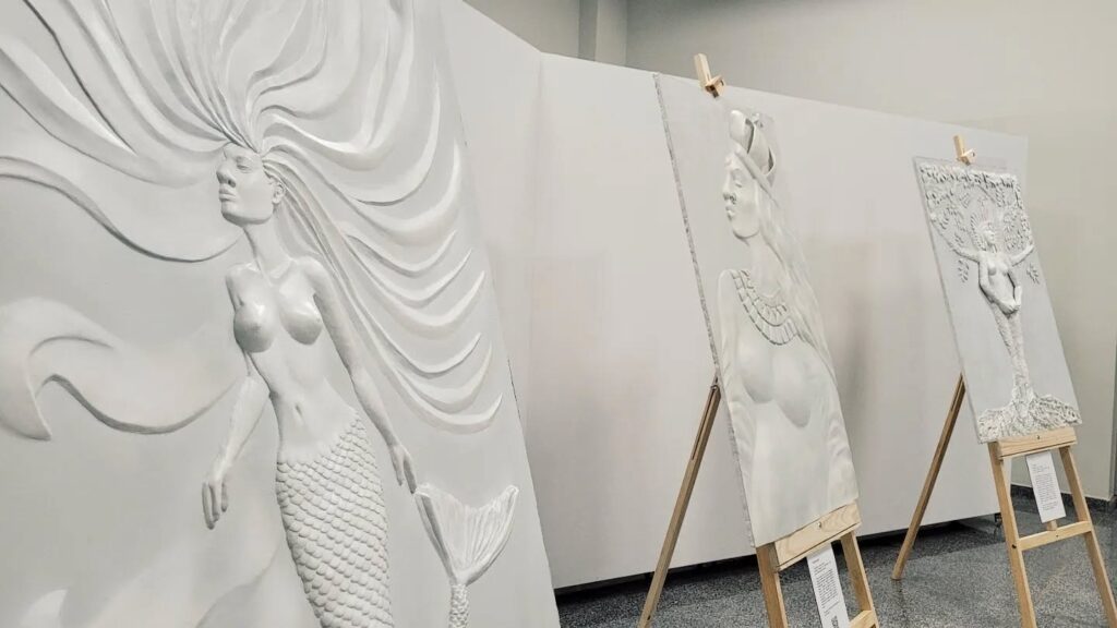 Projeto une escultura e videoarte na Casa de Criar