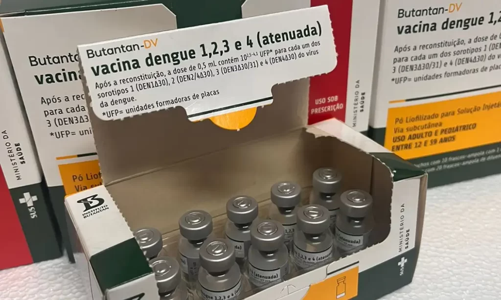 Municípios do Rio começam a receber vacina do Butantan contra dengue