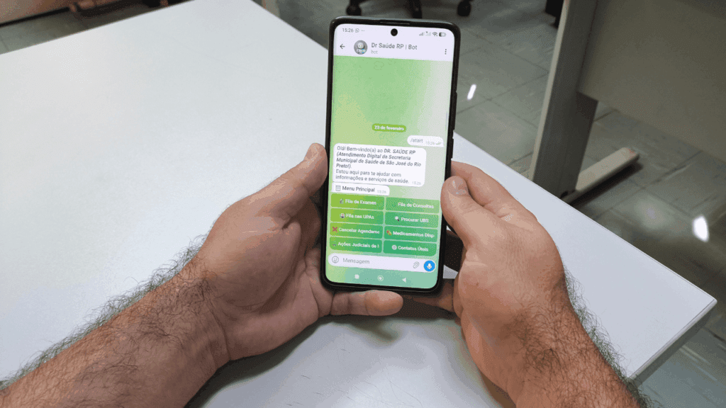 Dr Saúde RP passa a atender também pelo Telegram