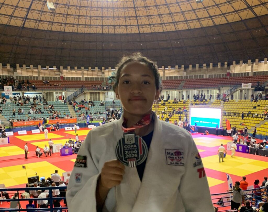 Aluna de Rio Preto conquista vice-campeonato na Copa São Paulo de Judô 2026