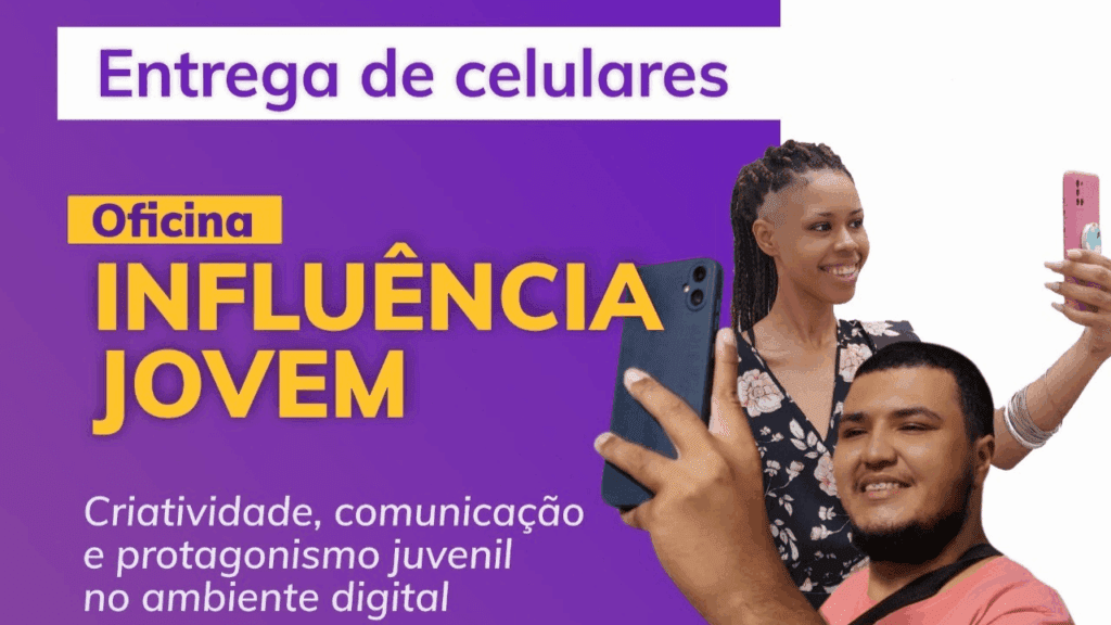 Celulares doados pela Receita serão usados em oficinas para jovens