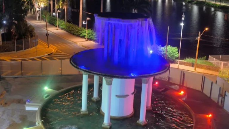 SeMAE ilumina aerador em apoio ao Dia Mundial do Rim