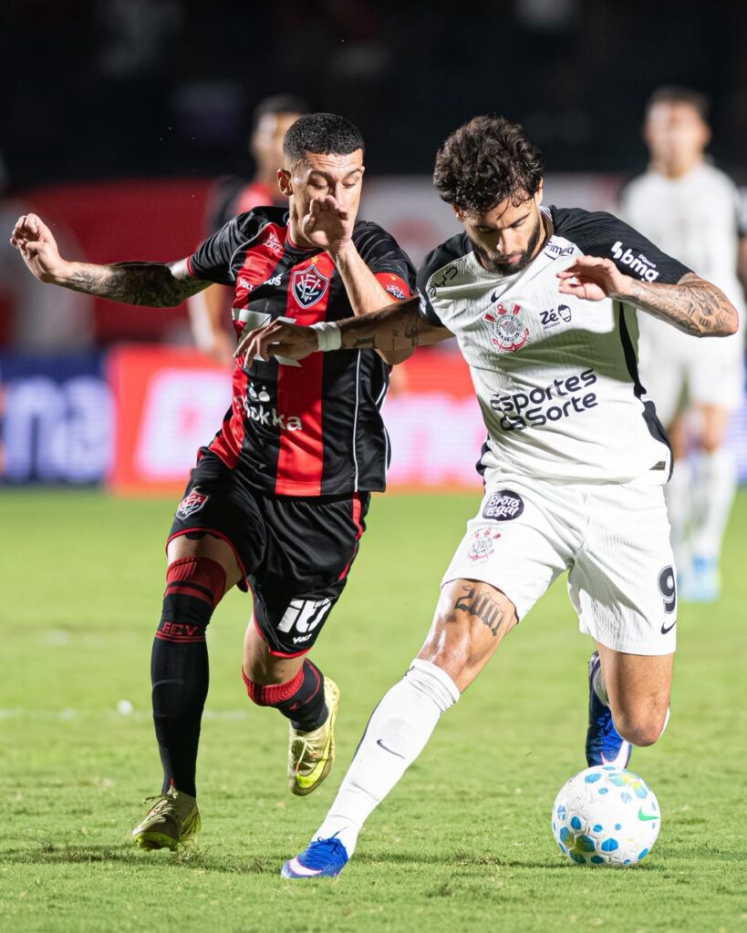 Corinthians empata com Vitória fora de casa pelo Brasileirão