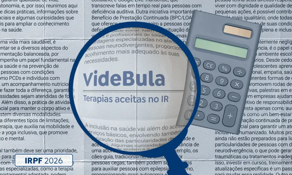 Terapias podem ser incluídas no IR quando realizadas por profissionais de saúde