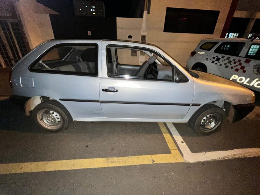 Polícia Militar recupera dois veículos furtados e prende dupla em Mirassol