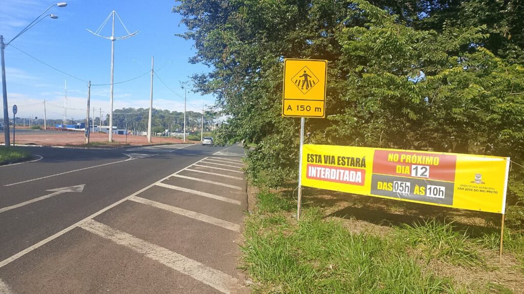 Corrida de rua altera o trânsito na região sul de Rio Preto no domingo