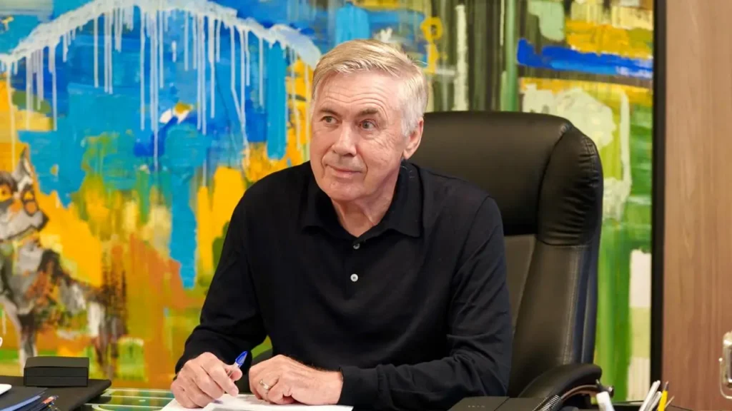 Ancelotti retoma trabalhos com a Seleção Brasileira
