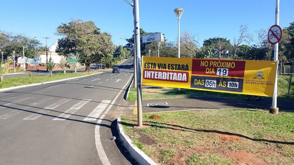 Corrida altera trânsito em avenidas de Rio Preto neste domingo