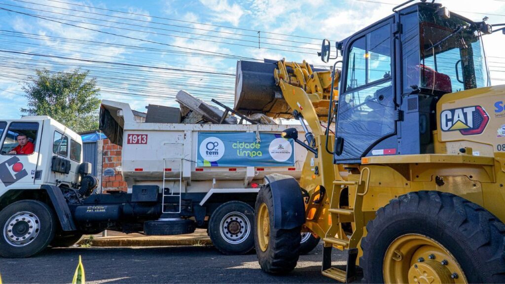 Cidade Limpa recolhe quase 100 toneladas de resíduos em quatro dias de ação