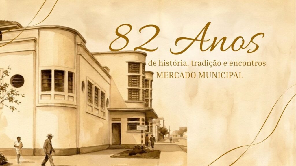 Mercado Municipal comemora 82 anos com programação gratuita em Rio Preto